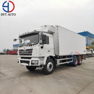 Used New Shacman HOWO Foton Dongfeng 1suzu FAW 4X2 6X4 8X4 10ton 20ton Refrigerated Freezer Van Truck
