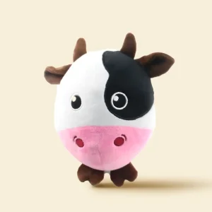Custom 18cm Cow Plush Ball Pet Toy: A Must-Have for Your Dog's Playtime Suppliers, Factory