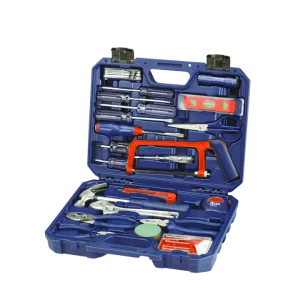 18 Pcs Saw Pliers Home Repair Hand Tool Set Box Carpenter Tools Kit Set Woodworking Machines with Tape Measure Wrench