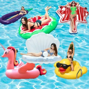 Wholesale PVC Inflatable Pool Floats Row Foldable Swimming Pool In Bulk Supply Summer Party Beach Water Float Fun Toy For Adult