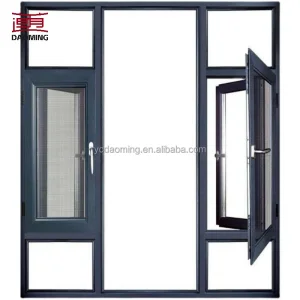 Modern Aluminum Alloy Broken Bridge windows Fixed windows Tempered Glass Casement Windows for Home
