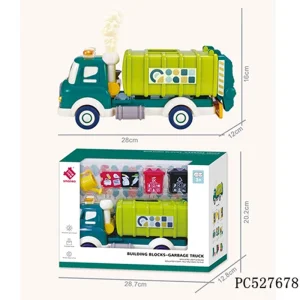 Mist Spray Garbage Truck