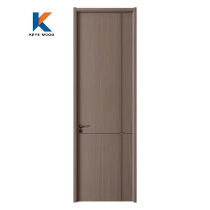 Interior Wood Fire Door Veneer Hidden with Invisible Frames Frameless Door for Concealed Frame Doors for Hotels, Apartments