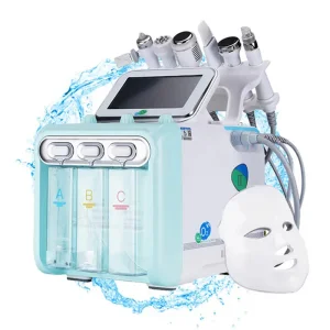 Professional 7 In 1 Water Oxygen Jet H2O2 Aqua Peel Facial Microdermabrasion Hydra Dermabrasion Skin Care Machine