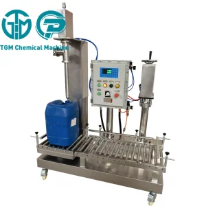 Semi Automatic Single Head Liquid Filling Machine for Oil Chemical Water Bottle Jar
