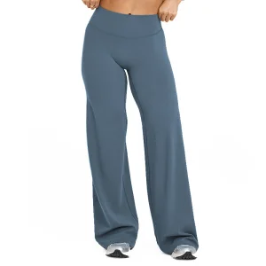 Custom logo Sexy Flare Pants High Stretch Soft Yoga Legging for Women Oem One Size Boot Leg Fits All Sports Bell Bottoms
