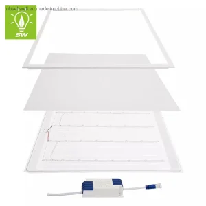 LED Panel Lighting Slim Back-Lit Ceiling Light / Suspending LED Panel Lamp 60X60cm 18W 36W 40W 60W 100lm/W 6500K Office Down Light Cool White LED Panel Light