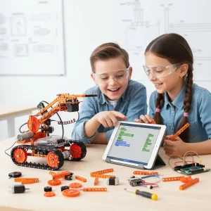 DIY Codings Kid Ai Smart Stem Educational Microbit Robot Kit Teaching Toys for Student