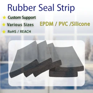Durable Automotive Door Rubber Seal Strip EPDM Sponge Weather Gasket for Vehicle and Box
