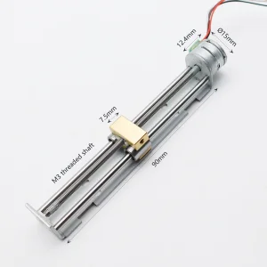 Micro Linear Stepper Motor 90mm