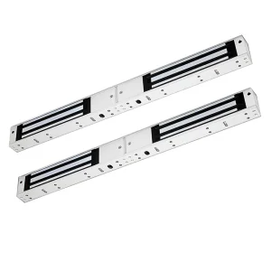 Electromagnetic Lock 700lbs (320KG) for Double Door with LED Indicator and Reporting