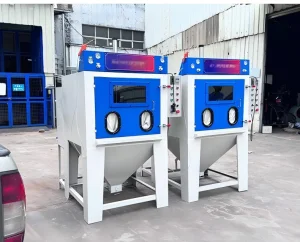 High-Efficiency Environmental Roller Basket Type Sand Cleaning System with Recycling Roller Basket Sandblasting Machine