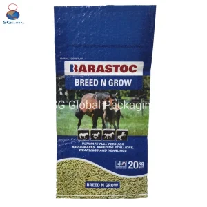 SGS Certified Supplier Eco Friendly Recycled PP Packaging Rice Price 25kg 50kg Polypropylene Woven Bag for Flour Wheat