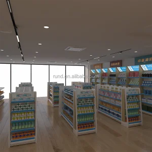 Mini Supermarket Display Shelves
