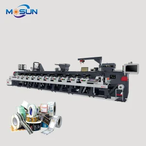 Unit Inline Type Flexo Printing Machine for Label Printing BOPP OPP PET PVC Films Flexo Printers