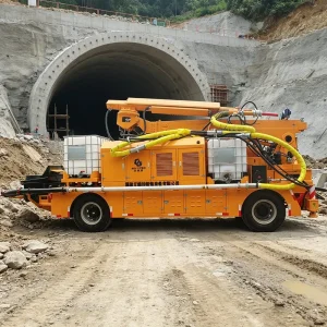 Factory Supply Truck Mounted Wet Concrete Spraying Pump for Tunnel Spray