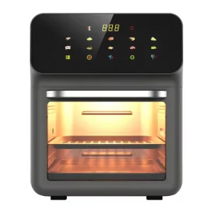 12L High Quality Modern Multifuncional Commercial Smart Electric Digital Household Air Fryer Stainless Steel Energy Efficient