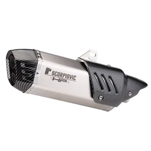 Motorcycle Parts &amp; Accessories Exhaust System High Displacement S7 Rectangular Exhaust Pipes Small Hexagonal Exhaust Muffler