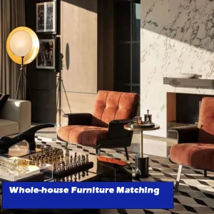 Oman Commercial Hotel Interior Design &amp; Restaurant Furniture Matching Design 3D Rendering Complete Restaurant Furniture