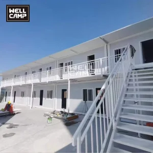 Detachable Container House Office Flat Pack Container Camp Site Dormitory Facility 3X6 Prefabricated Connectable Modular Container Home House Factory Price