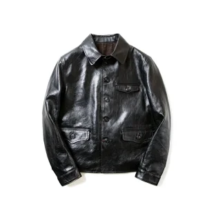 Black Motorcycle Jacket