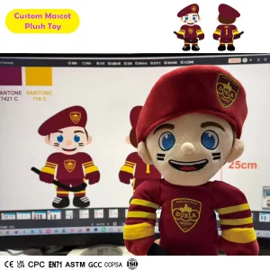 OEM ODM Custom Plush Toy Mascot High Quality