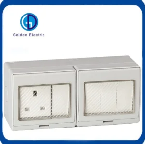 IP55 13A 4 Interruptor de Gang