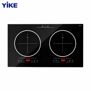 Double Burner Stainless Steel Cooktop