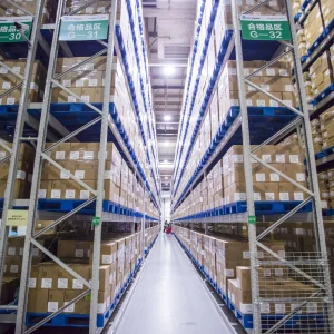 Selective Vna Pallet Rack for Warehouse Storage with Very Narrow Aisles