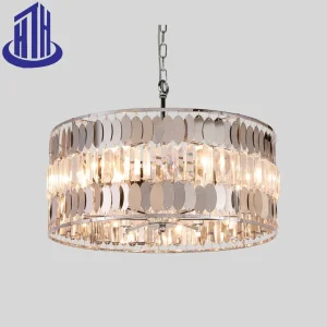 Modern Luxury New Decorative Crystal Interior Ceiling LED Chandelier Pendant Lighting
