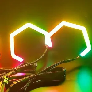 RGBW Hex Halo Lights