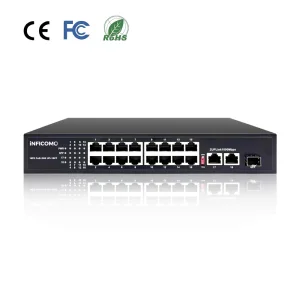 16+2 Port 250W POE Switch