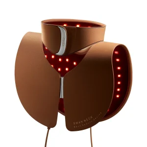 LED Red Light Silicone Neck Chest Mask Photon Therapy Skin Care Beauty Machine Device