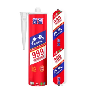 China Suppliers Factory 999 Neutral Silicone Structural Adhesive - 300ml Room Temperature Cured Glass Adhesive
