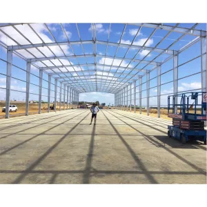 Durable Steel Hangar for Industrial Storage and Organization