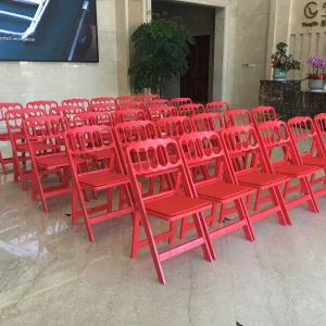 Wholesale Outdoor Wedding Resin Folding Chair