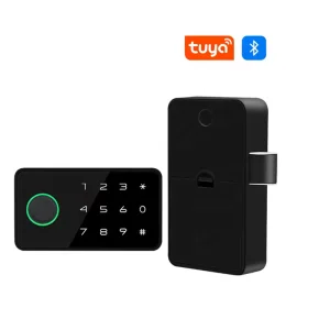 Digital Safety Keyless Rfid Code Fingerprint Ttlock Bluetooth Electronic Rechargeable Smart Kitchen Cabinet Drawer Lock