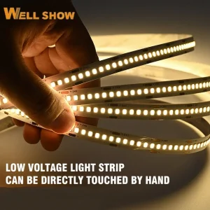 High Efficacy 240LED/M 2835 SMD 24V 8mm Dimmable Addressable Outdoor LED Strip