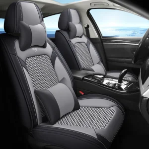 Luxury Napa Leather Car Seat Cover Set