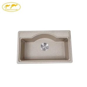 Trendy Aesthetic High-Capacity Anti-Clog and Anti-Fingerprint Granite Composite Sink