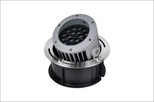 9W/12W LED Adjustable Angle Waterproof IP67 Half Underground Buried Inground Garden Floor Uplight