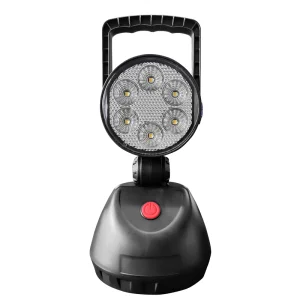Portable 18W Magnetic Base Rechargeable LED Work Light Outdoor Worklamp