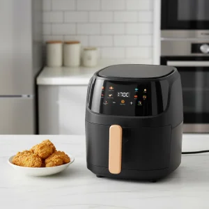 Square 8L Touch Screen Low Noise Smart Air Fryer