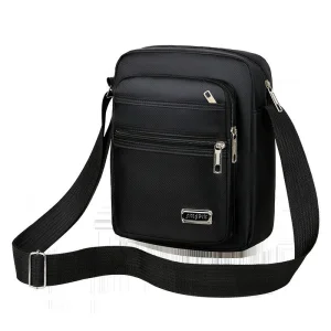 Custom Printed Logo Travel Shoulder Bag Wholesale Classic Durable Men's Chest Bag