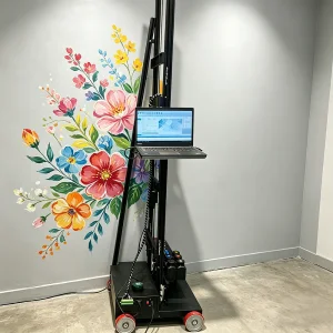 UV Wall Printer with LED Curing System