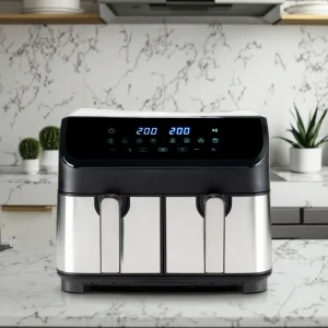 Professional 9L Digital Air Fryer Double Drawer