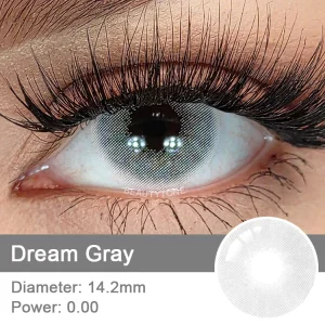 Yearly Gray Eye Lenses