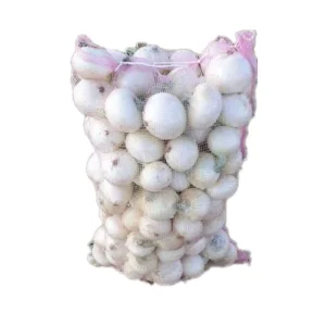 PP10kg 15kg Saco de Rede de Malha Leno para Cebola Vegetal Tubular Batata