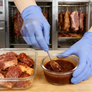 Purple Nitrile Gloves