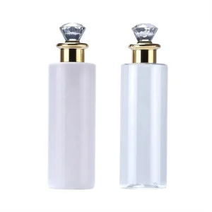 Empty Beauty Frosted Luxury Cute Shape 30ml 100ml 120cc Plastic HDPE Lotion Cosmetics Pet Bottle with Flip Top Cap